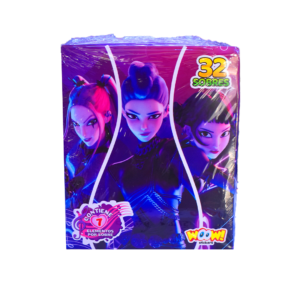 TRADING CARDS GUERRERAS KPOP + MUÑECO